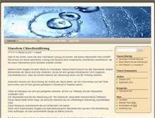 Tablet Screenshot of chlordioxid.at